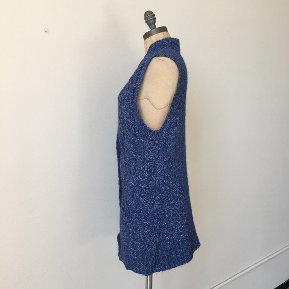 L.L. Bean Vintage Midi Knit Sweater Vest - Picture 3 of 4